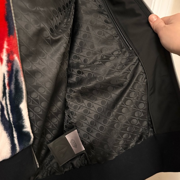 Moose Knuckles Portland Bunny Ski Print Fluffy Jacket - Picture 8 of 10